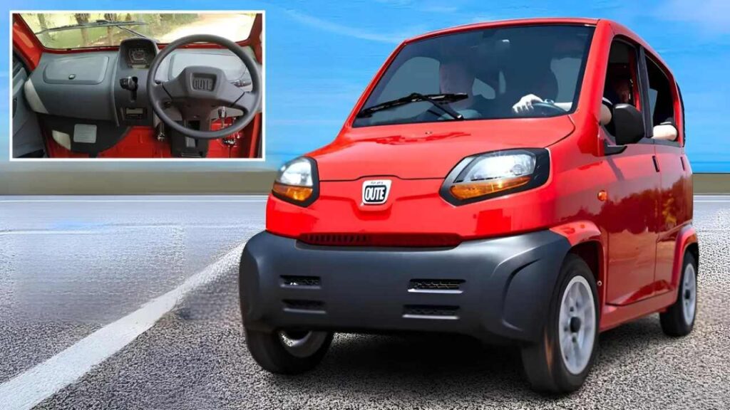 Bajaj New ₹1 Lakh Car Shakes Up Tata & Suzuki – 33kmpl Mileage, 4-Seater at Unbelievable Price