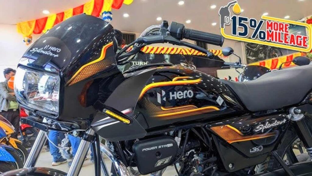 New Hero Splendor Plus: Sporty Look & 70kmpl Mileage Win Over Youth